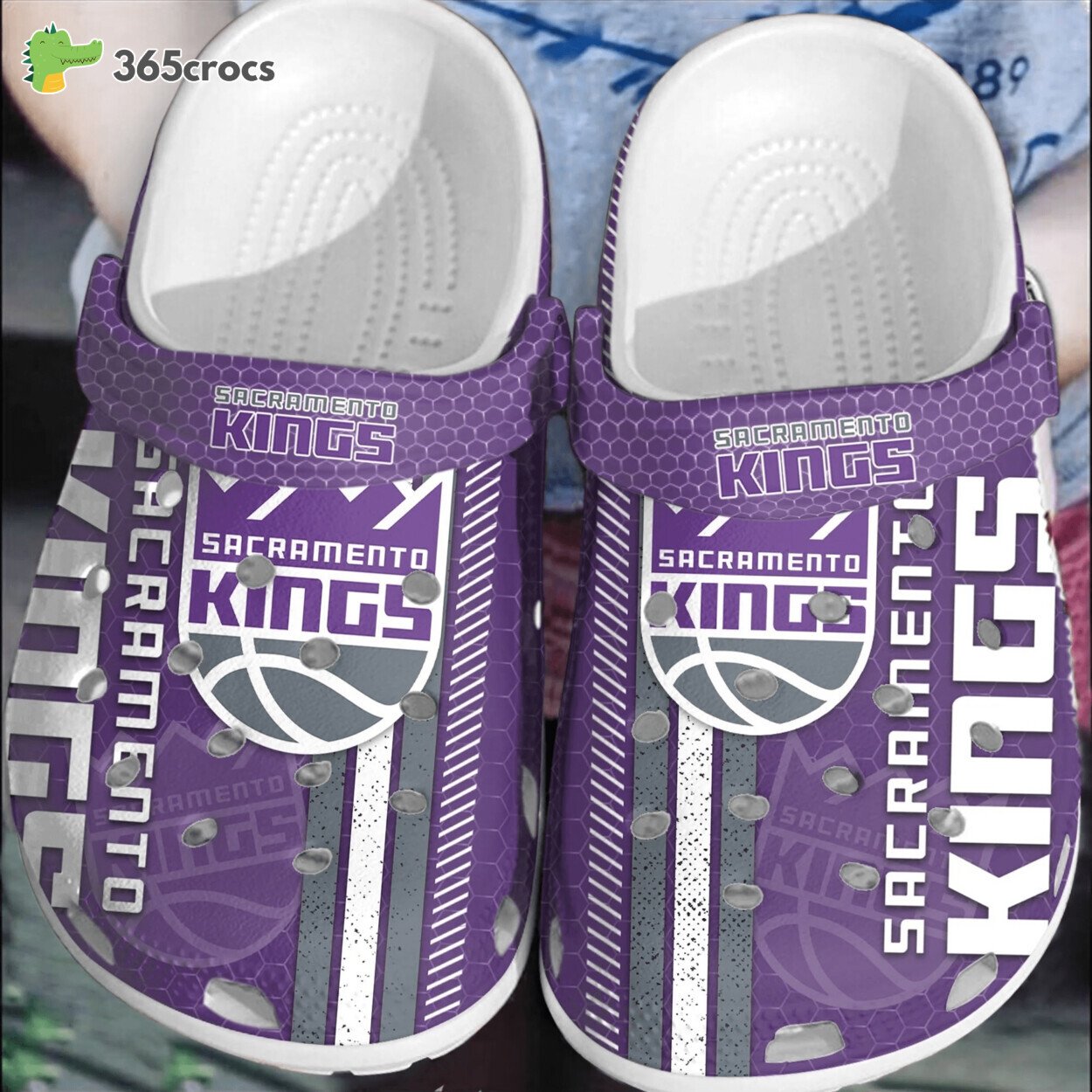 Sacramento Kings Basketball Comfortable Crocss Clogs Shoes