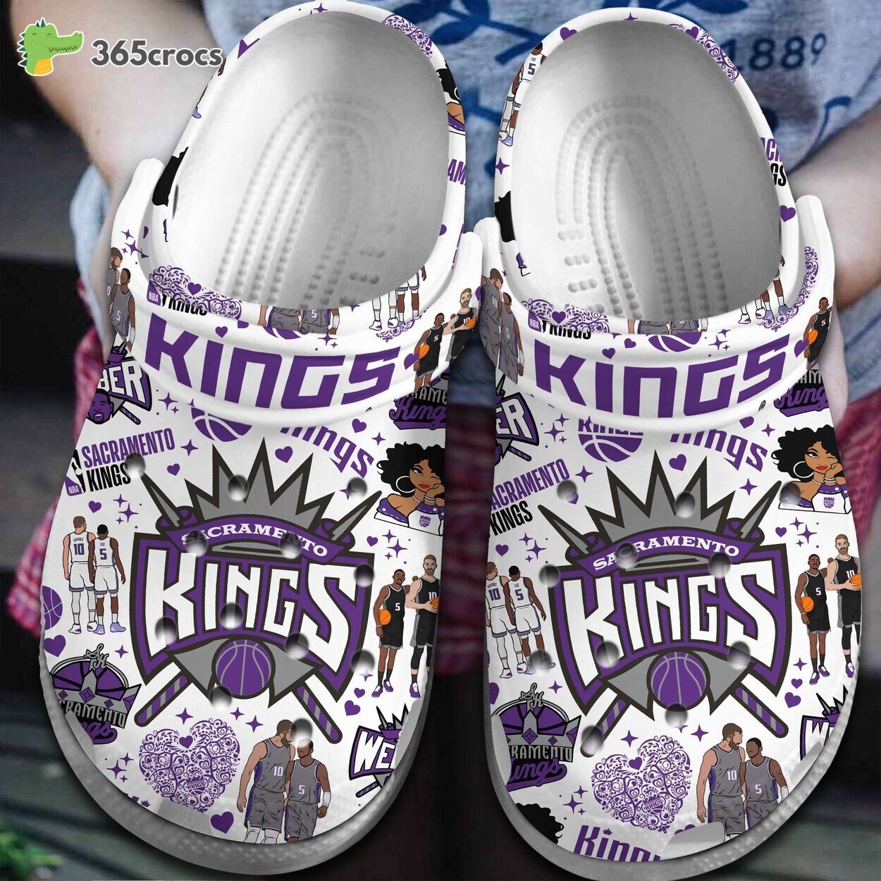 Sacramento Kings NBA Sport Basketball Unique Comfort Clogs Shoes