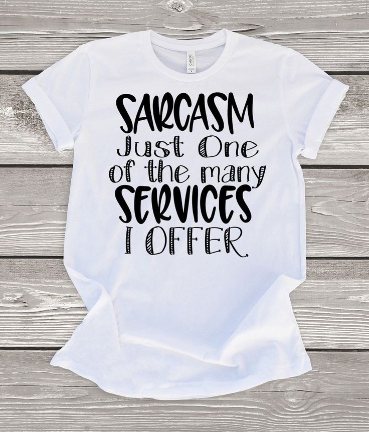 Sarcasm Shirt, Sarcasm tshirt, Funny … fashionstation