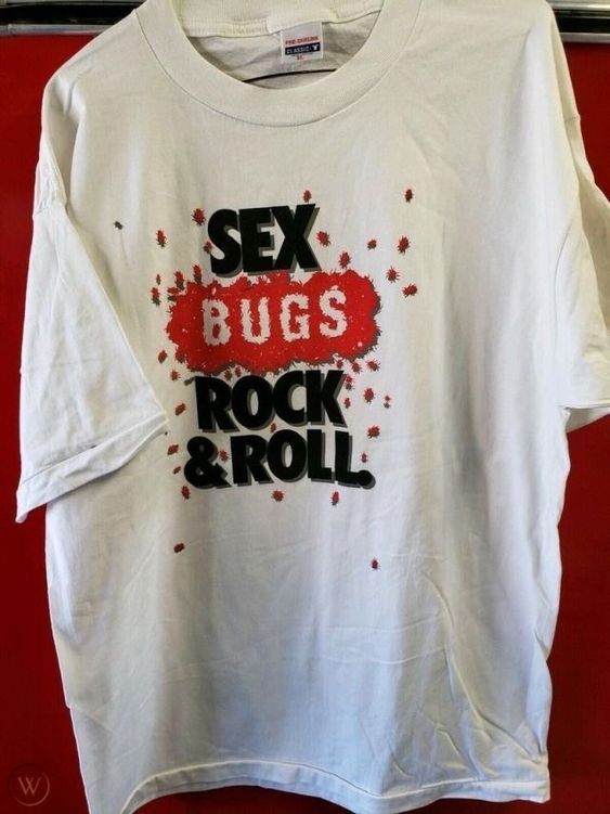 Sex Bugs Rock And Roll Unisex Shirt
