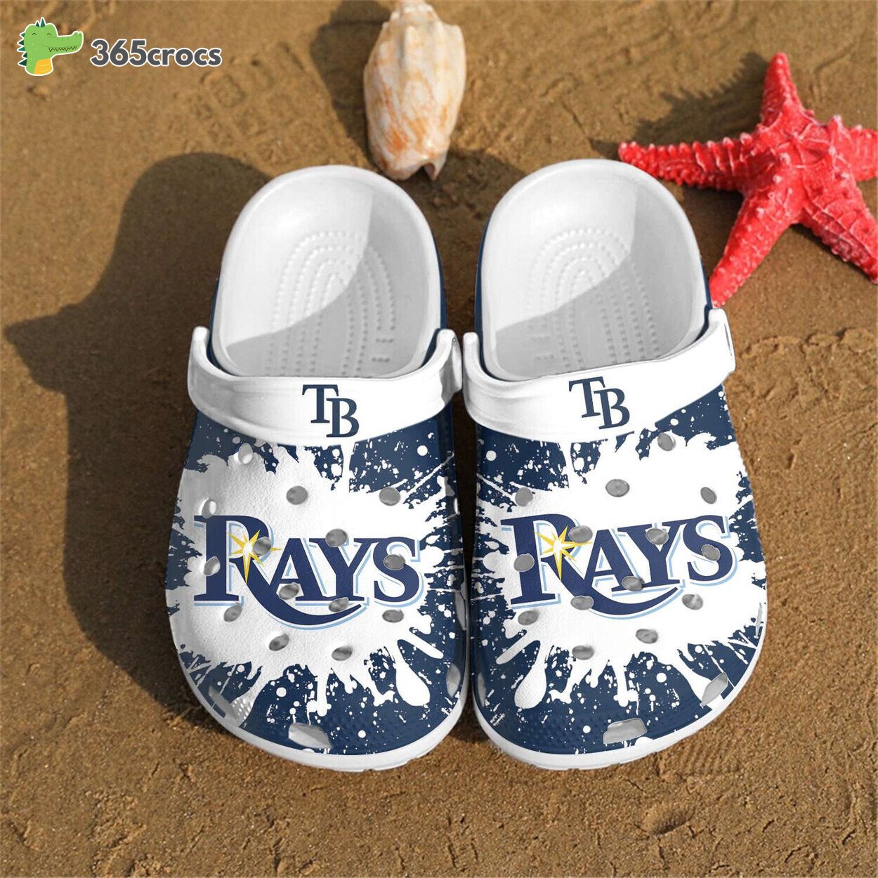 Show MLB Spirit MLB Tampa Bay Rays Inspired Unique Classic Clog Design