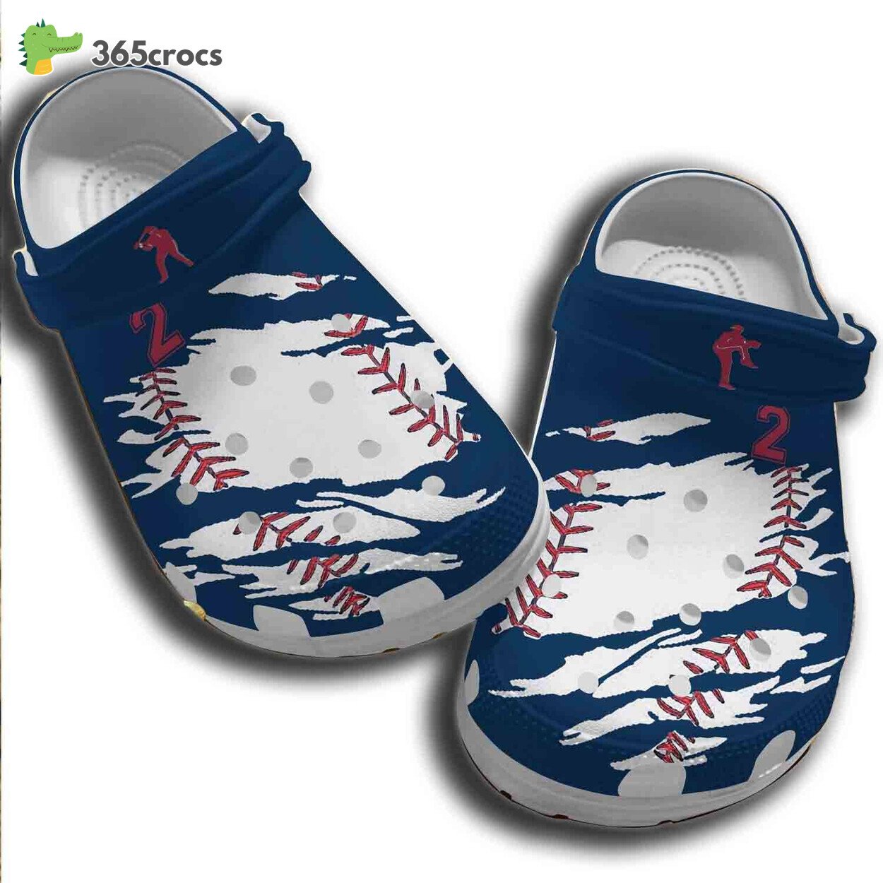Show Your Game with Personalized Baseball Player Number on Clogs