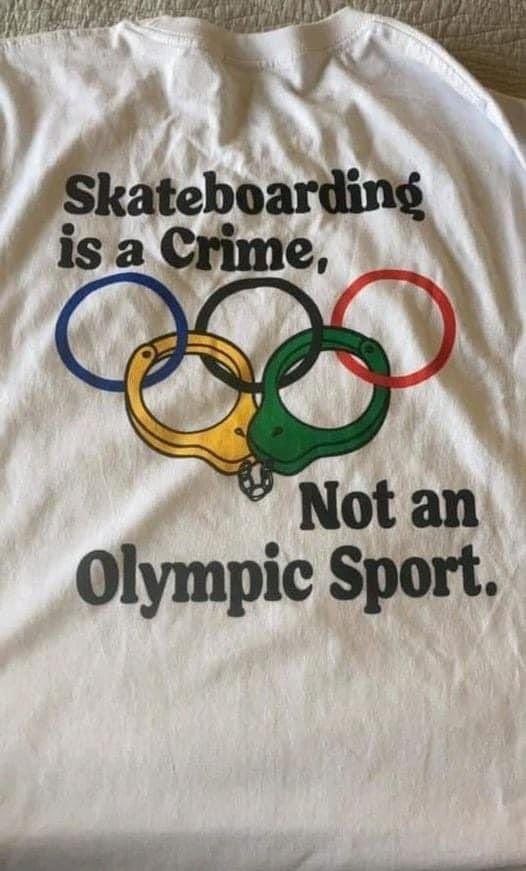 Skateboarding is a Crime, Not an Olympic Sprot