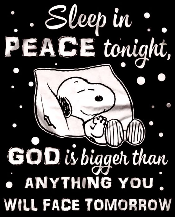 Sleep in PEACE tonight God T-Shirt