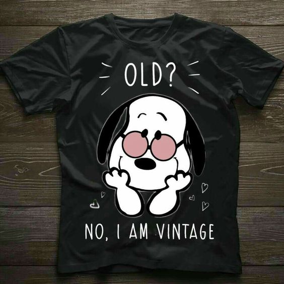 Snoopy old no I am vintage shirt