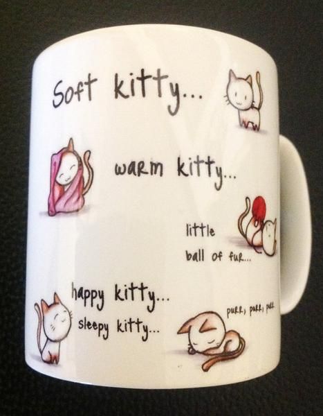 Soft Kitty, Warm Kitty Mug