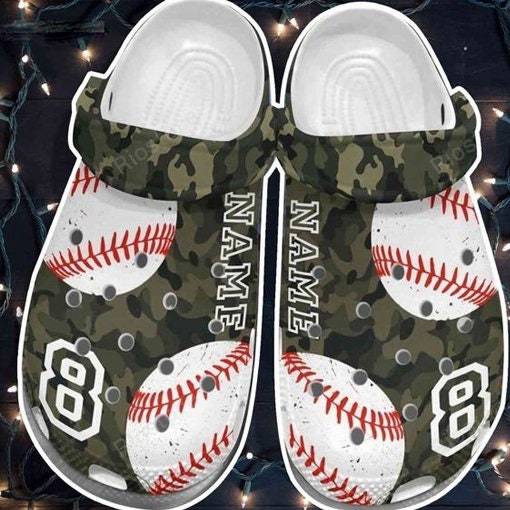 Soldier Baseball Player Shoes Clogs Gift Men Boys, Gifts For Adults Kids Crocss