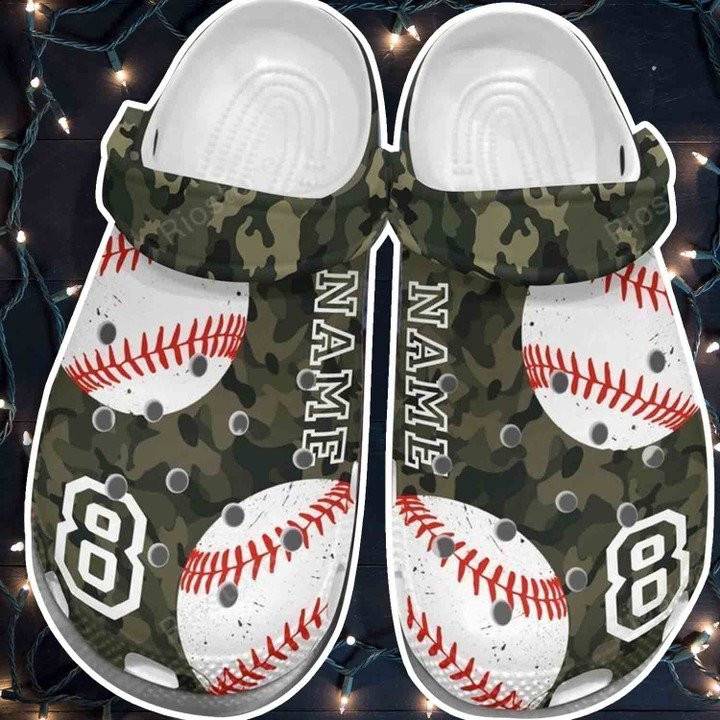 Soldier Baseball Player Shoes Crocss Clogs Gift For Men Boys Baseball