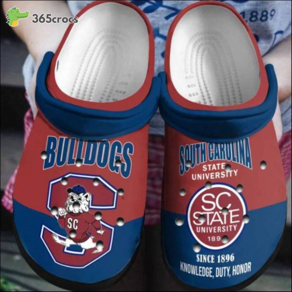 South Carolina State University Bulldogs Adults Crocss Clog Shoes