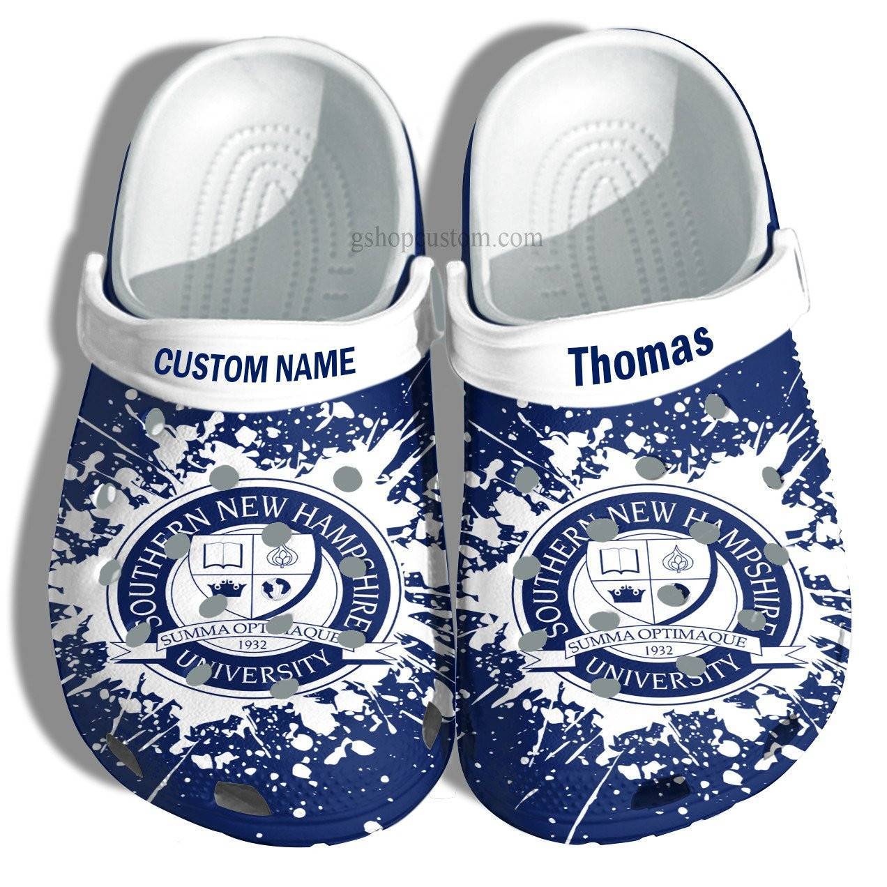 Southern New Hampshire University Graduation Gifts Croc Shoes Customize – Admission Gift Crocss Shoes