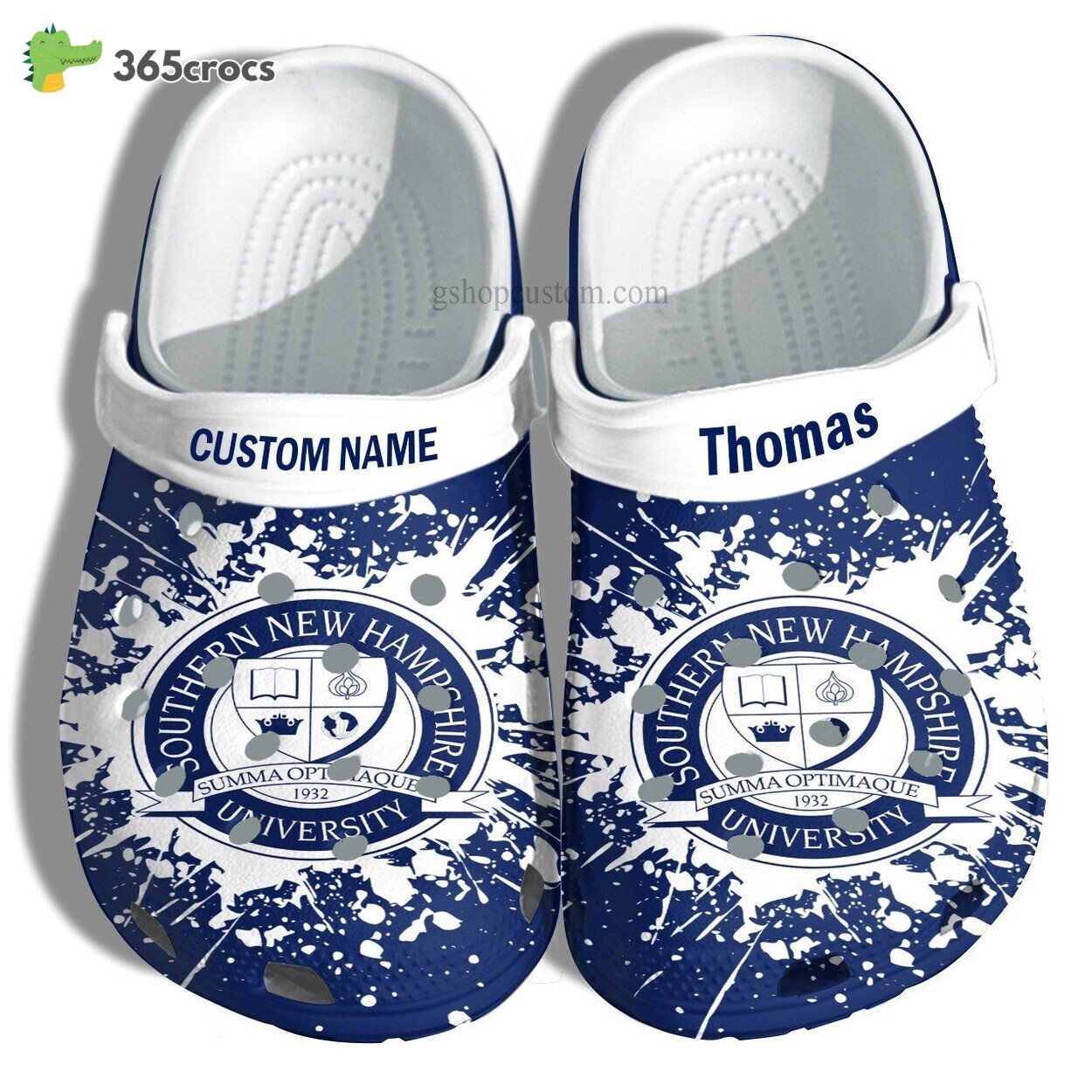 Southern New Hampshire University Graduation Gifts Croc Shoes Customize Admission Gift Shoes