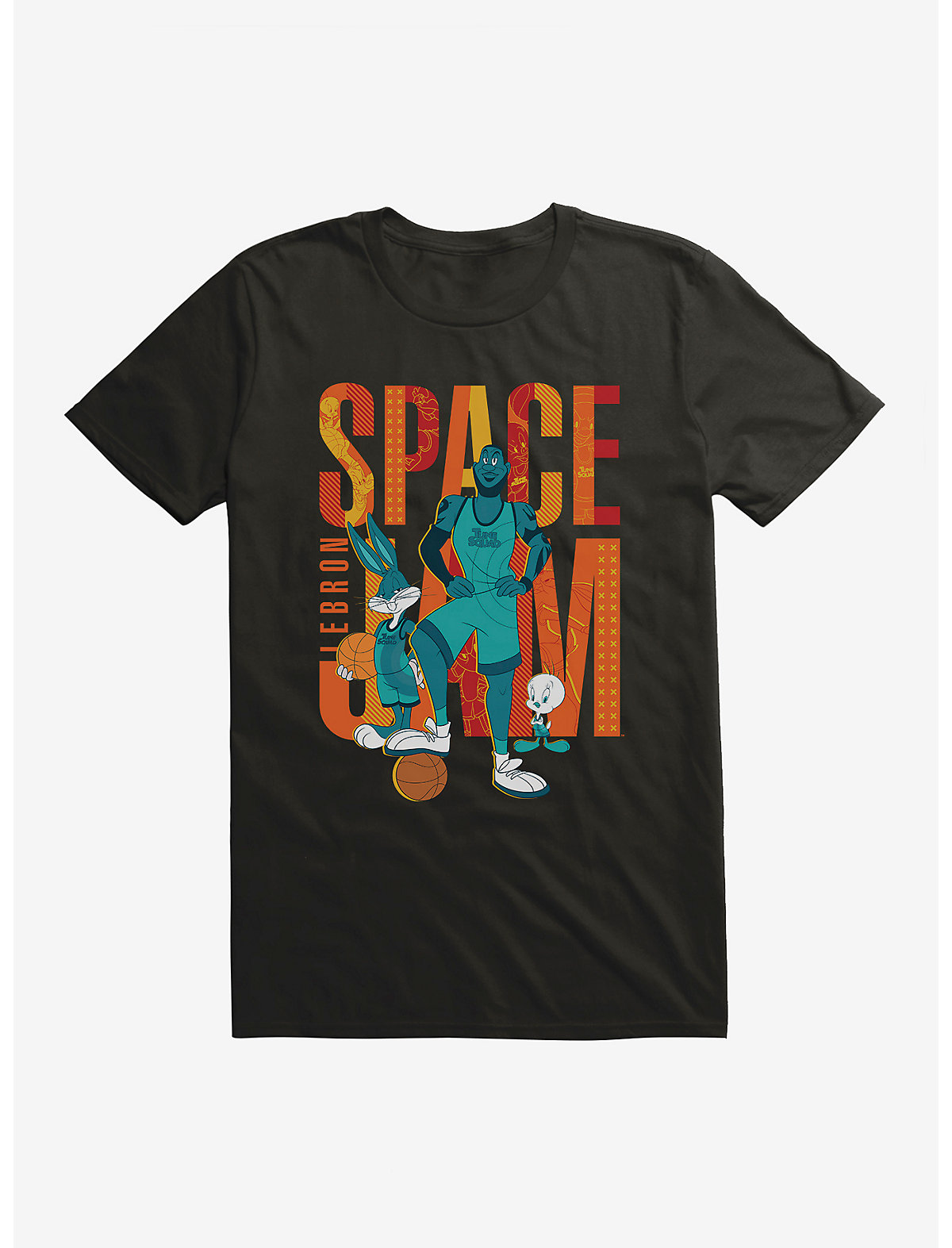 Space Jam: A New Legacy LeBron, Bugs Bunny And Tweety Bird T-Shirt