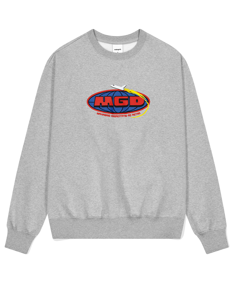 Space Rocket Sweatshirt – Grey