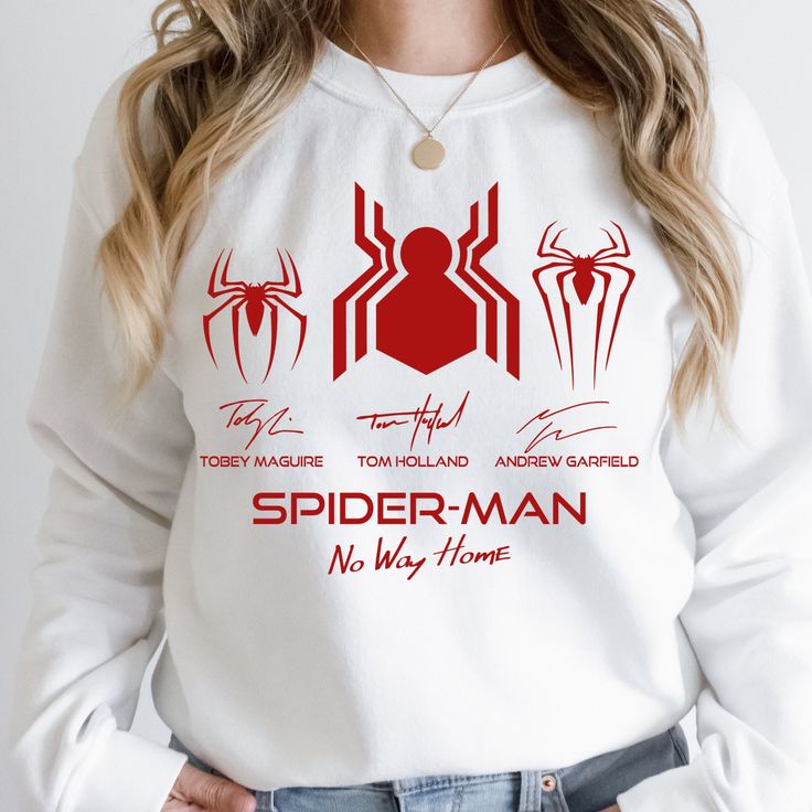 Spiderman No Way Home Sweatshirt, Peter Parker Jumper, Tom Holland Sweatshirt, Spider-Man Hoodie, Marvel Fan Sweatshirt