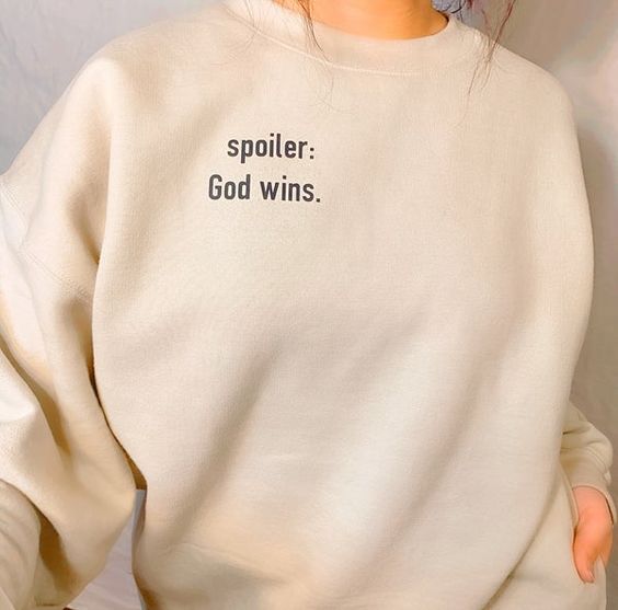 Spoiler: god wins