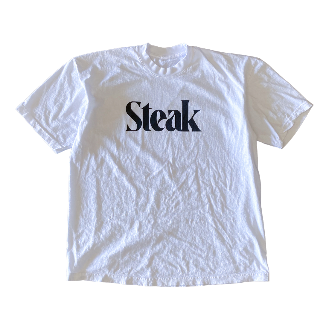 Steak Text Tee