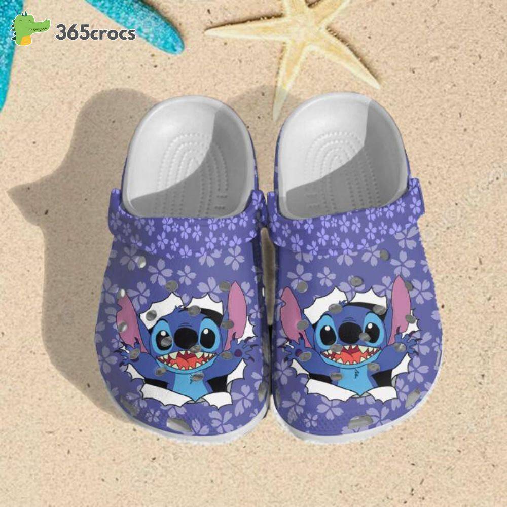 Stitch Disney Crocss Clog Shoes