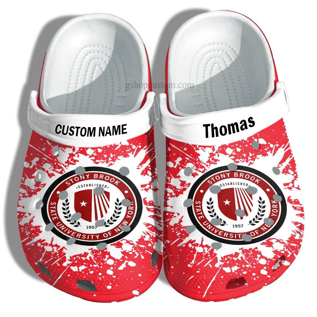 Stony Brook University Graduation Gifts Croc Shoes Customize – Admission Gift Crocss Shoes