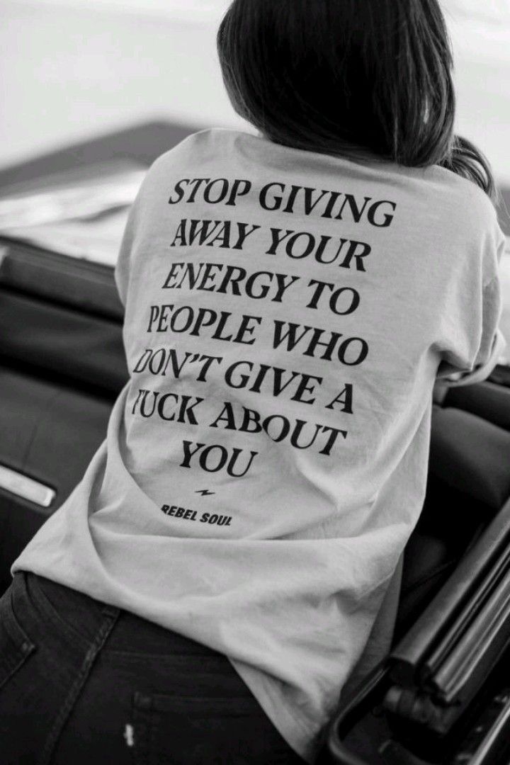 Stop Giving Away Your Energy To People Who Don’t Give Luck You T-Shirt