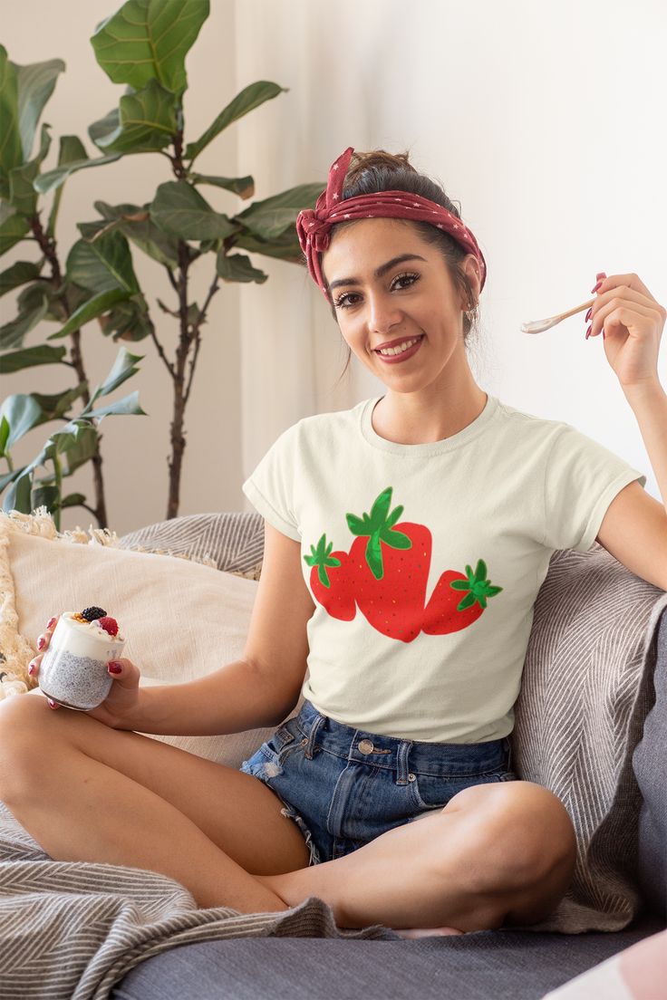 Strawberries Women’s Organic