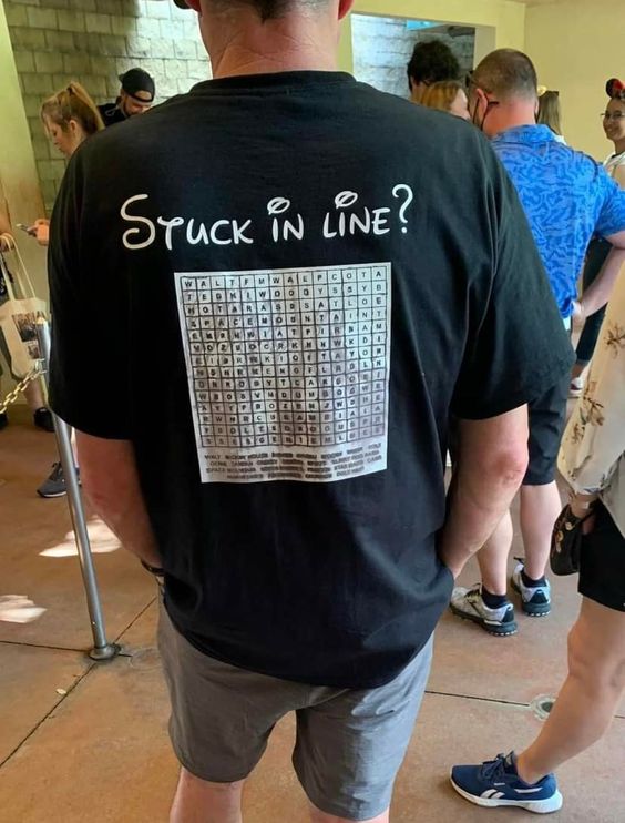 Stuck In Line T-Shirt