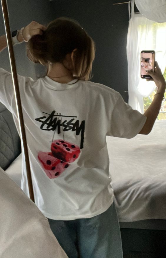 Stussy Pink Dice Tee