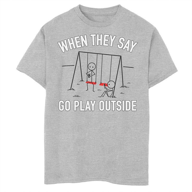 Sun Play Outside Humor Graphic Tee