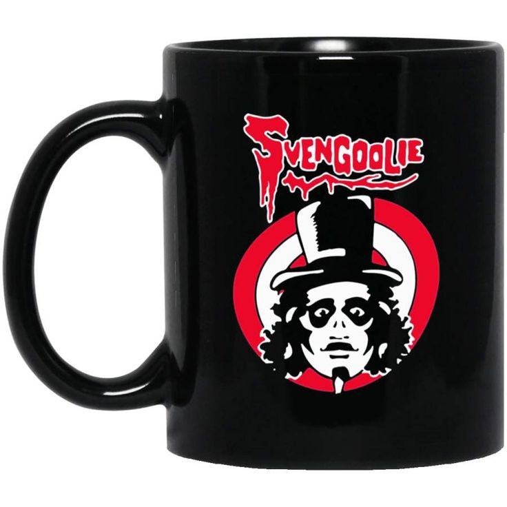 Svengoolie Limited Edition Black Mugs