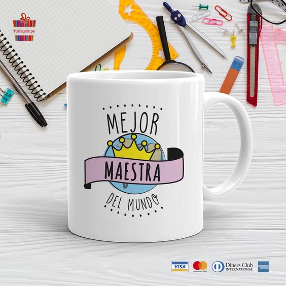 Taza Personalizada para Día del Maestro, Regalos para Día del Maestro mug