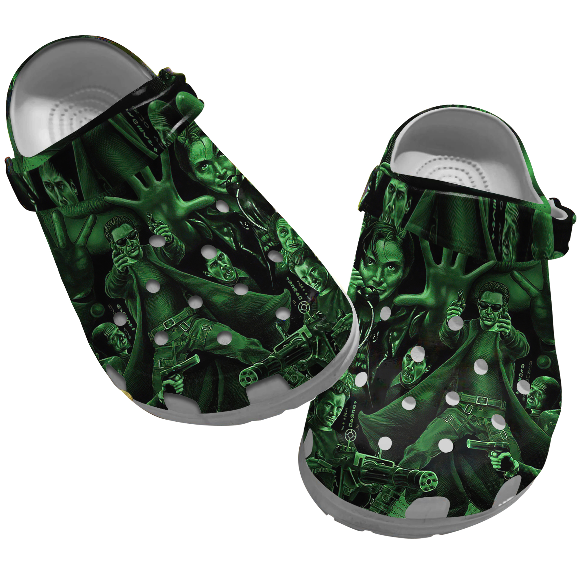 The Matrix Clogs, The Matrix Clog Shoes Unisex, Movie Sandals, The Matrix, Movie Clogs