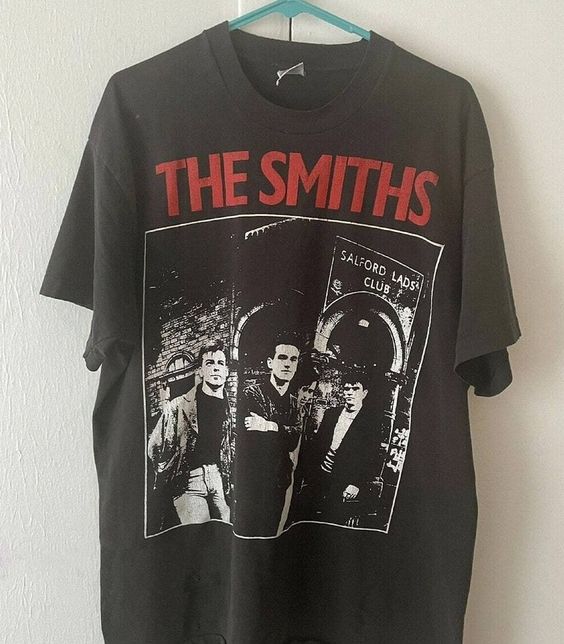 The Smiths T-Shirt, Vintage The Smiths Salford Lads Club album Shirt, Vintage The Smiths 80S tour shirt, The Smiths Rock Band TShirt