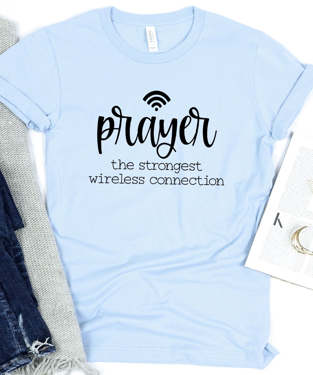 The Strongest Wireless Connection – Unisex T-Shirt