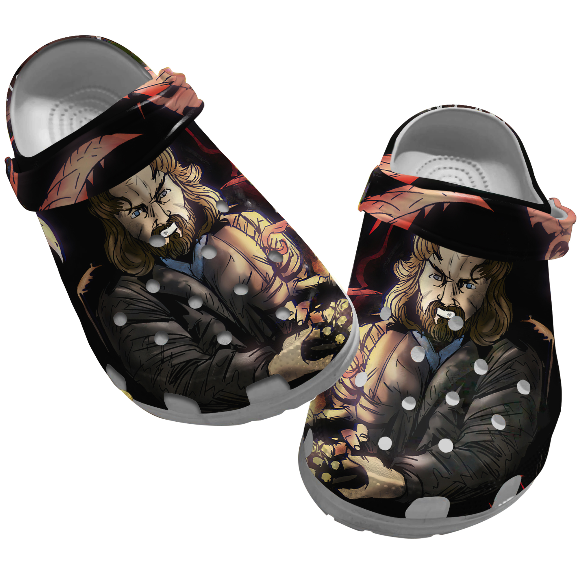 The Thing Clogs, The Thing Clog Shoes Unisex, Movie Clogs, The Thing, Movie Sandals