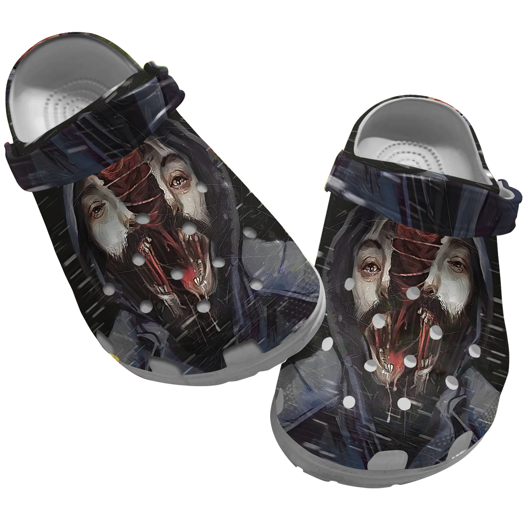 The Thing Clogs, The Thing Clog Shoes Unisex, Movie Sandals, The Thing, Movie Clogs