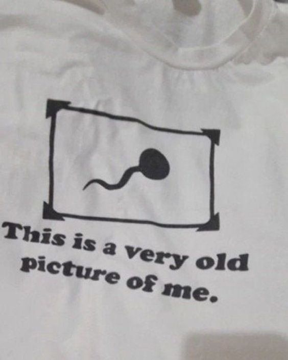 This Is A Very Old Picture Of Me T-shirt