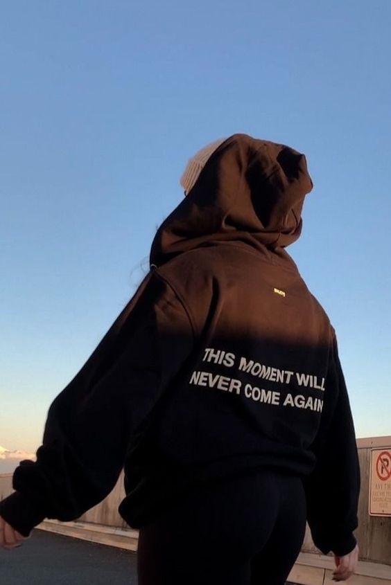 This Moment Will Never Come Again Hoodie