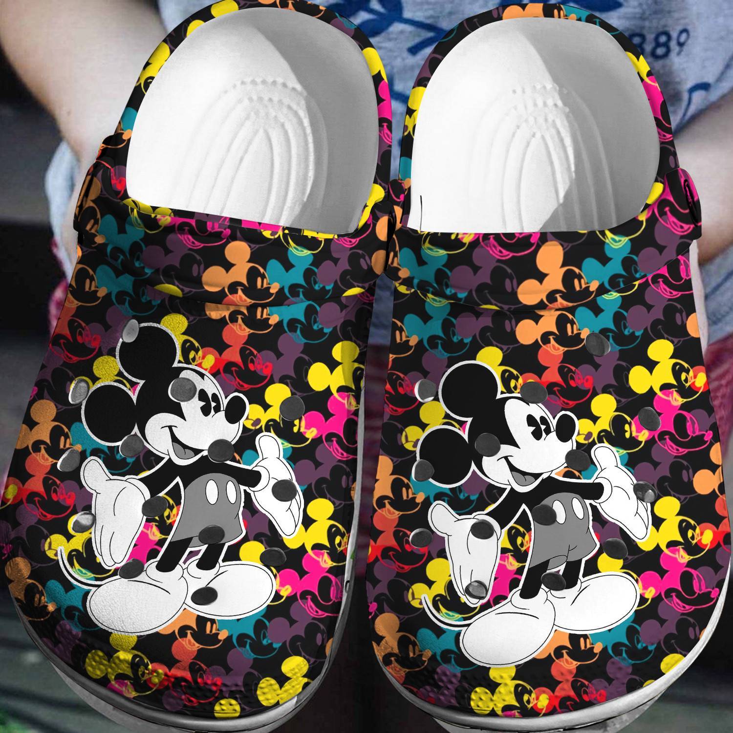 Timeless Character: Mickey Mouse 3D Clog Shoes