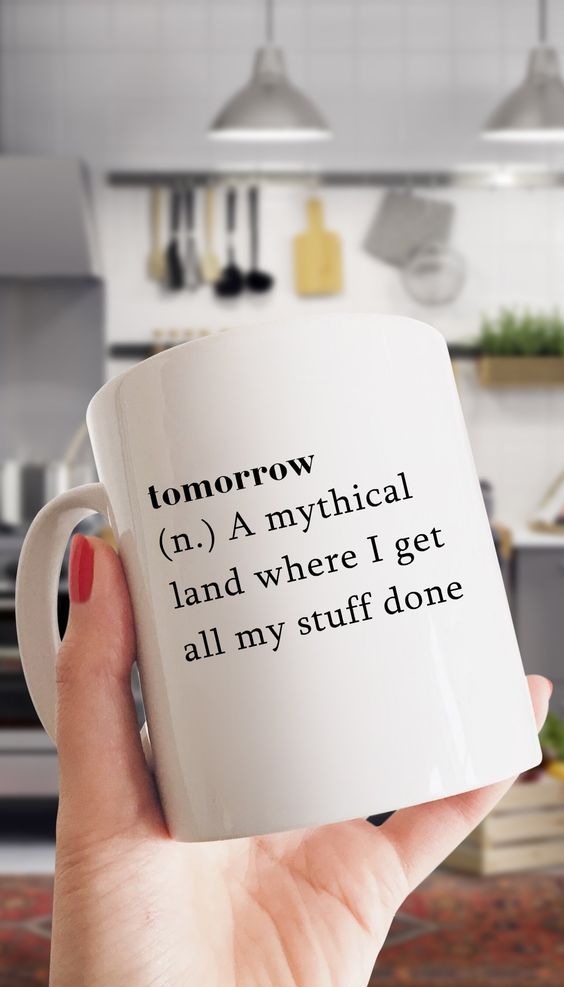 Tomorrow Mug