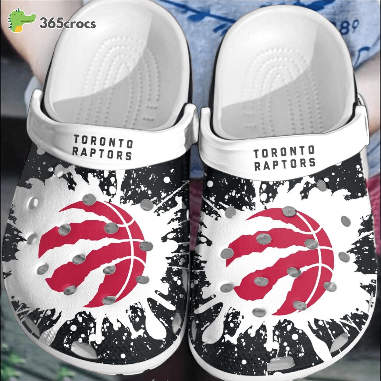 Toronto Raptors Basketball Comfortable Shoes Clogs Crocss