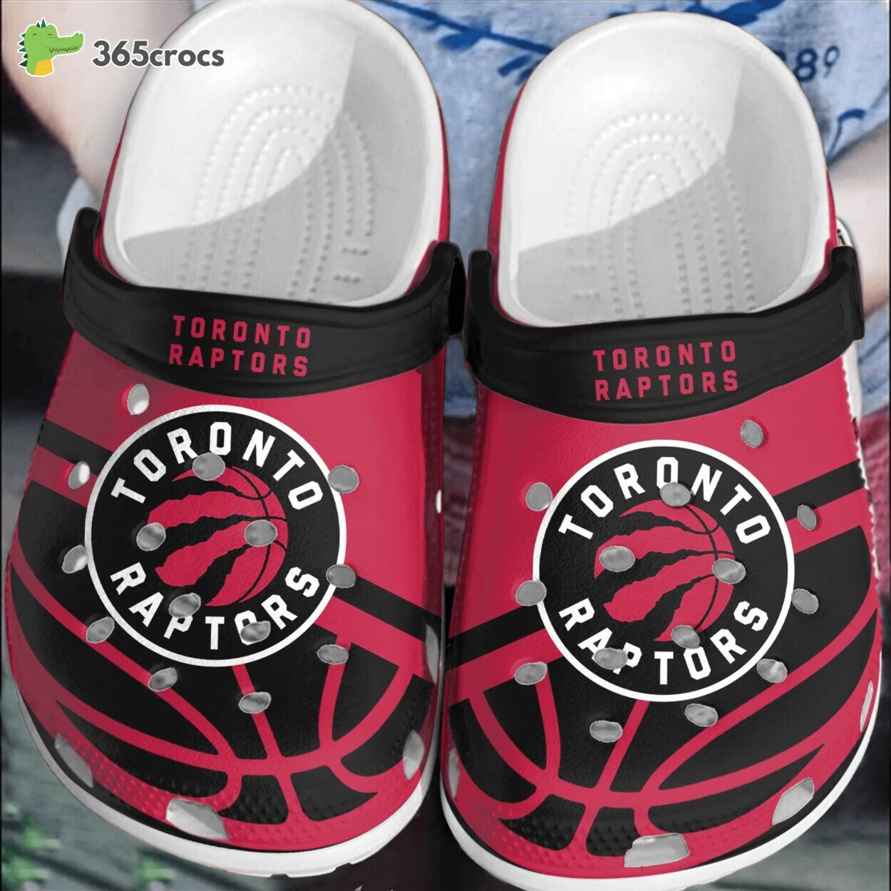 Toronto Raptors Basketball Design Comfortable Crocss Clog Footwear Style