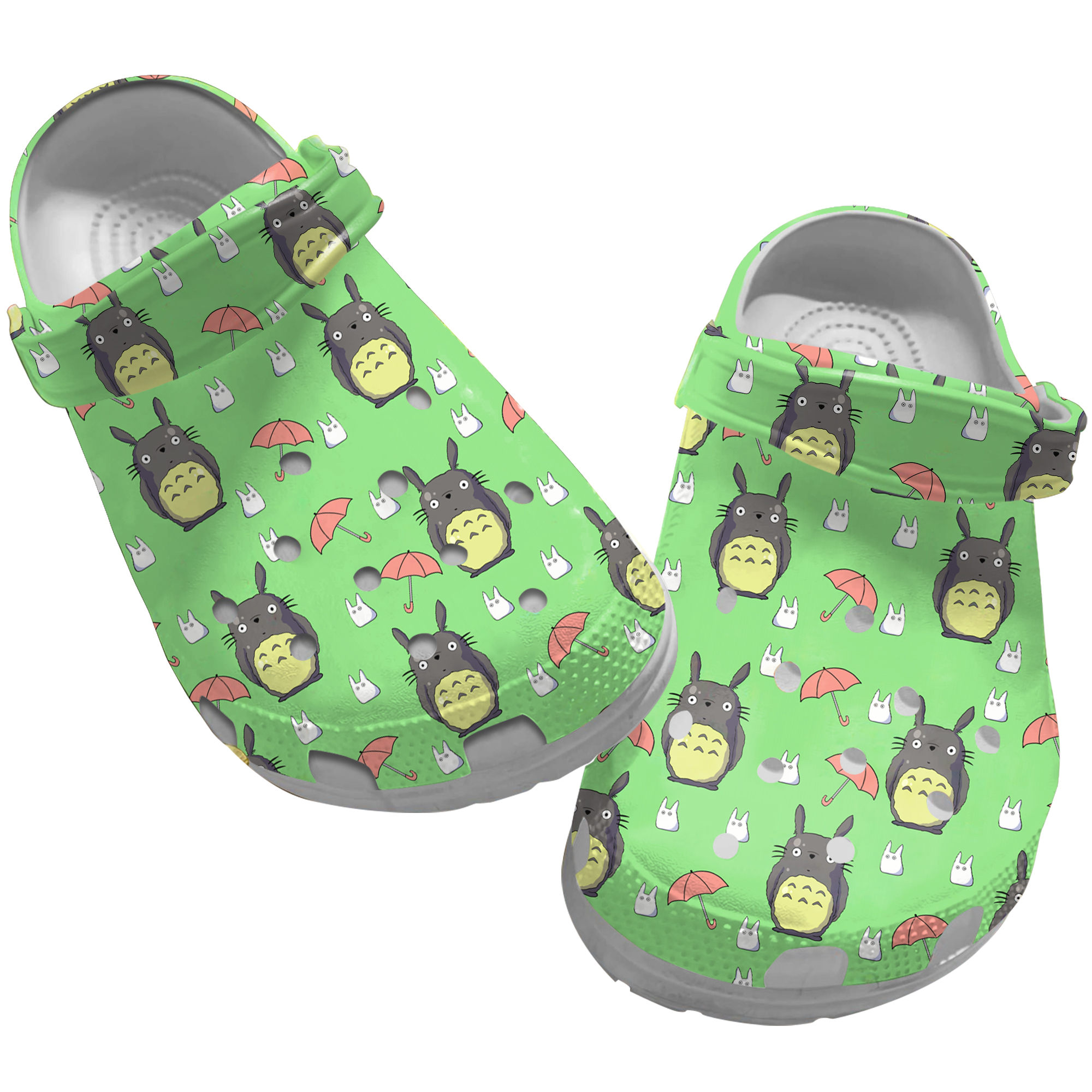 Totoro Clog Shoes Unisex, Movie Sandals, Movie Clogs, Totoro, Totoro Clogs, My Neighbor Totoro