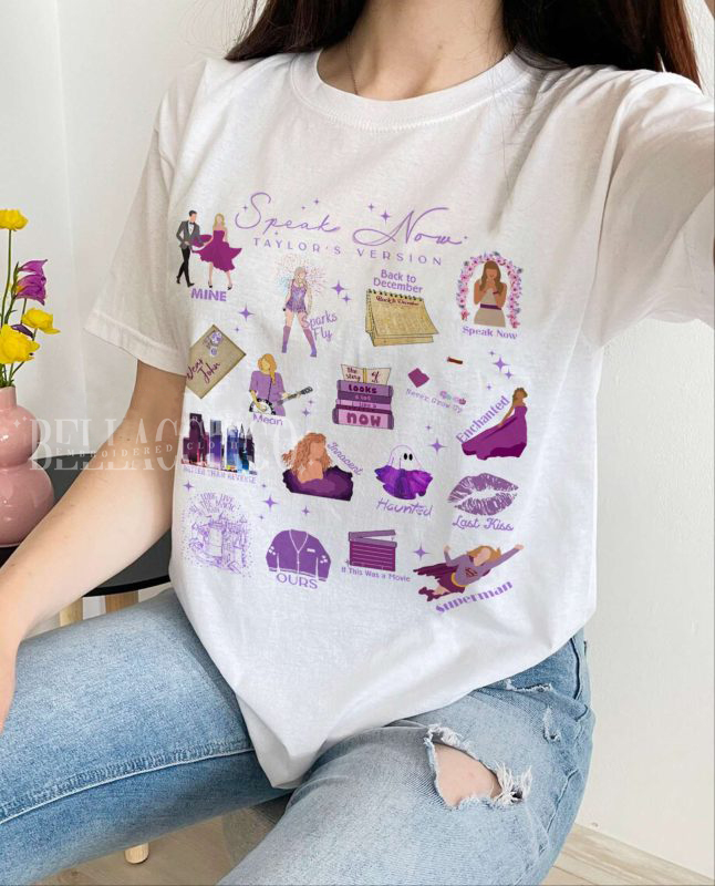 Track List Speak Now (TV) Icon Shirt