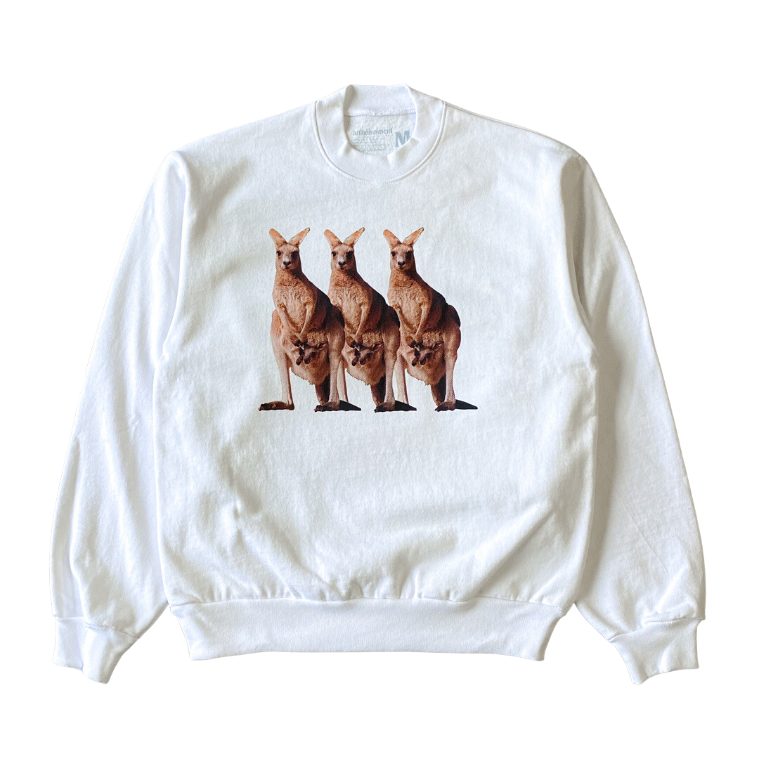 Triple Kangaroo Crewneck