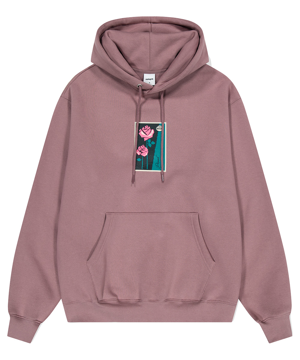 Two rose Hoodie – Pink