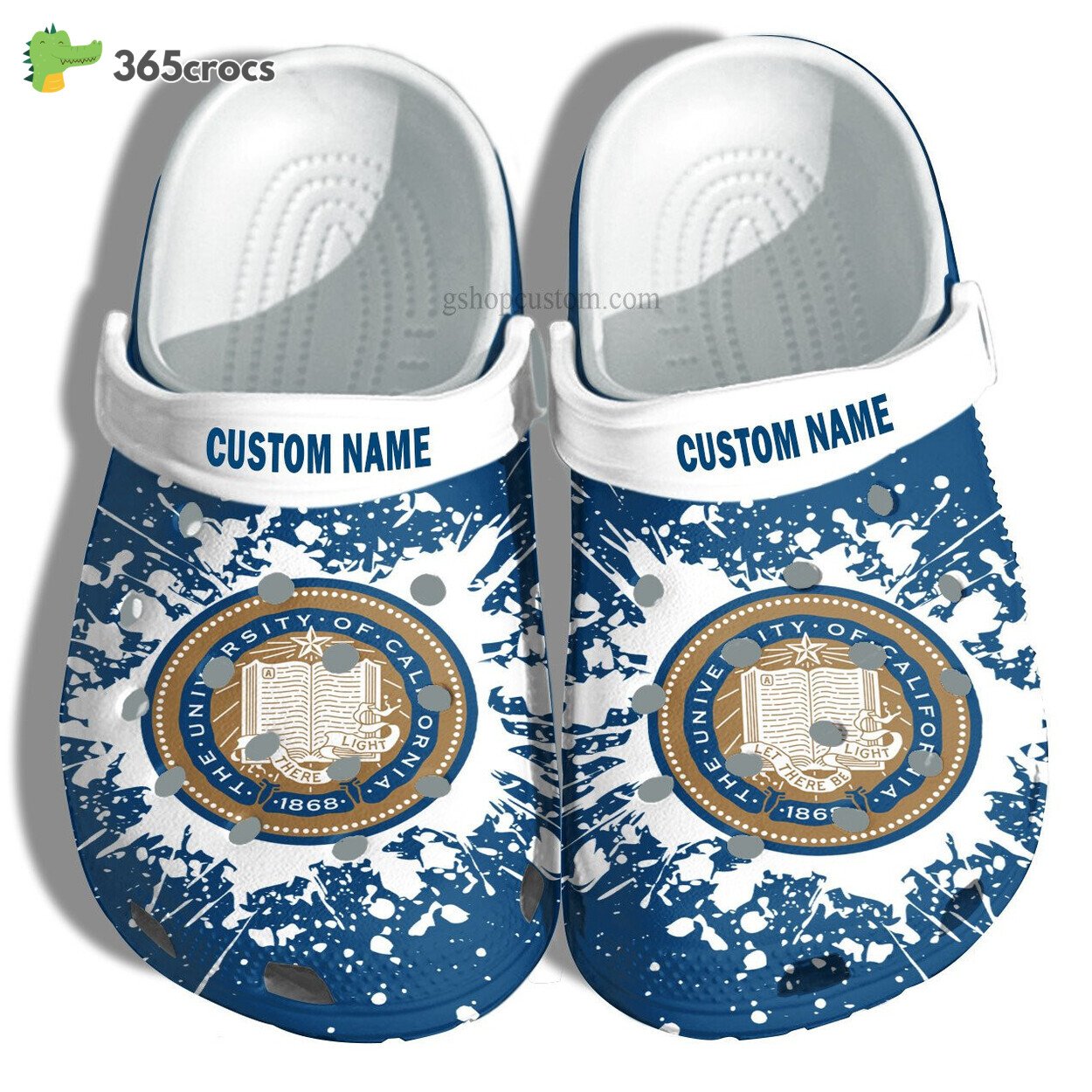 University Of California Croc Shoes Customize University Graduation Gifts Shoes Admission Gift