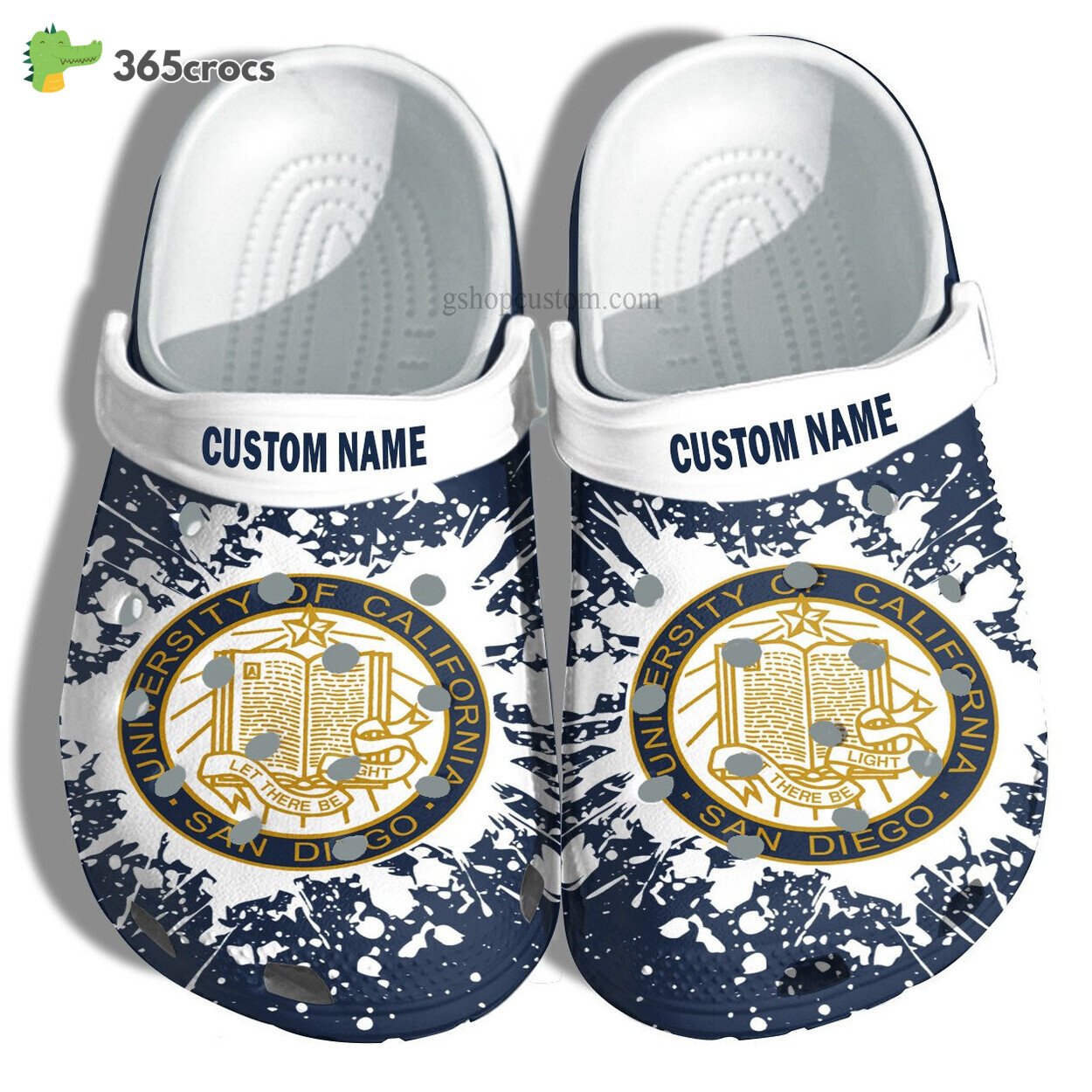 University Of California San Diego Graduation Gifts Croc Shoes Customize Admission Gift Shoes