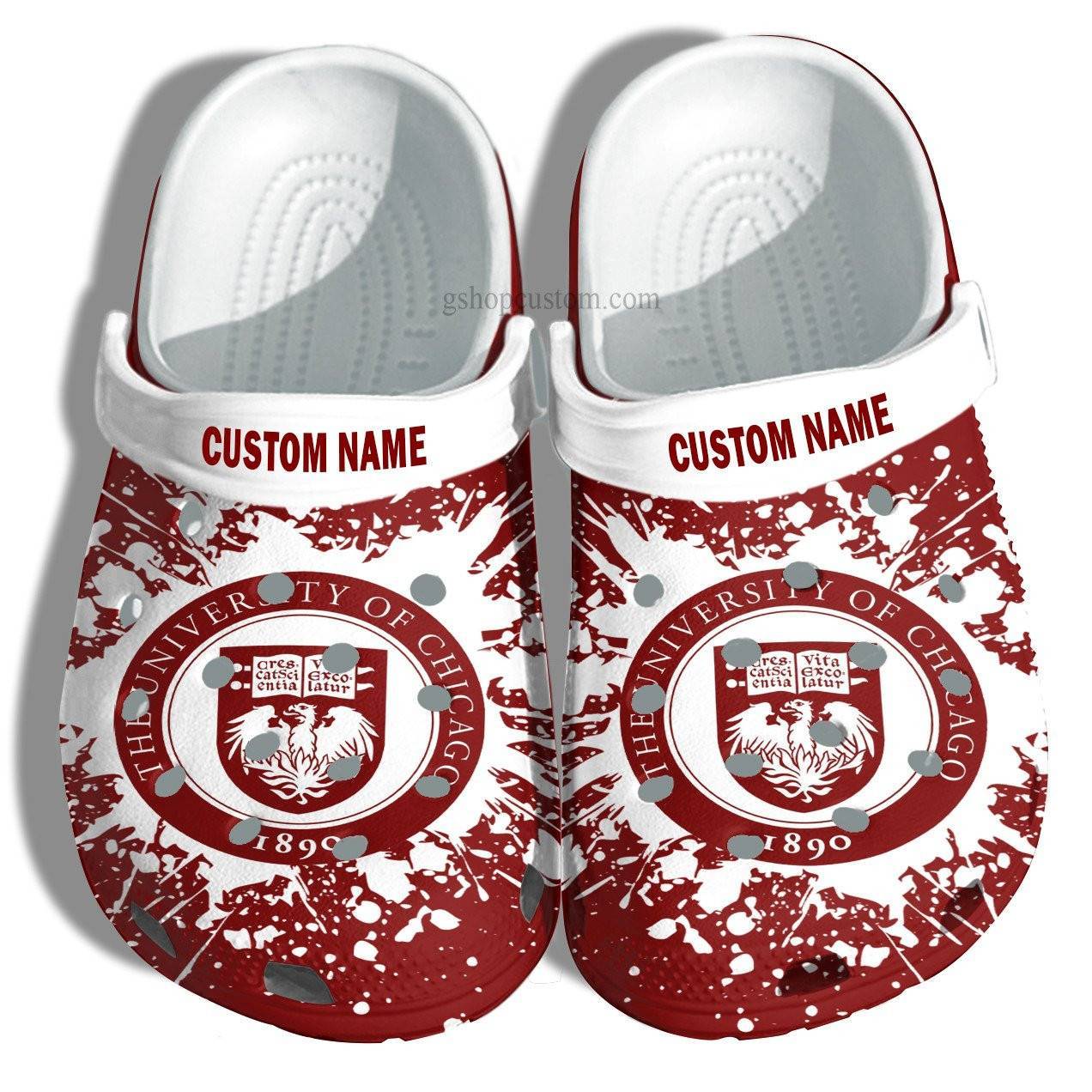 University Of Chicago Graduation Gifts Croc Shoes Customize – Admission Gift Crocss Shoes