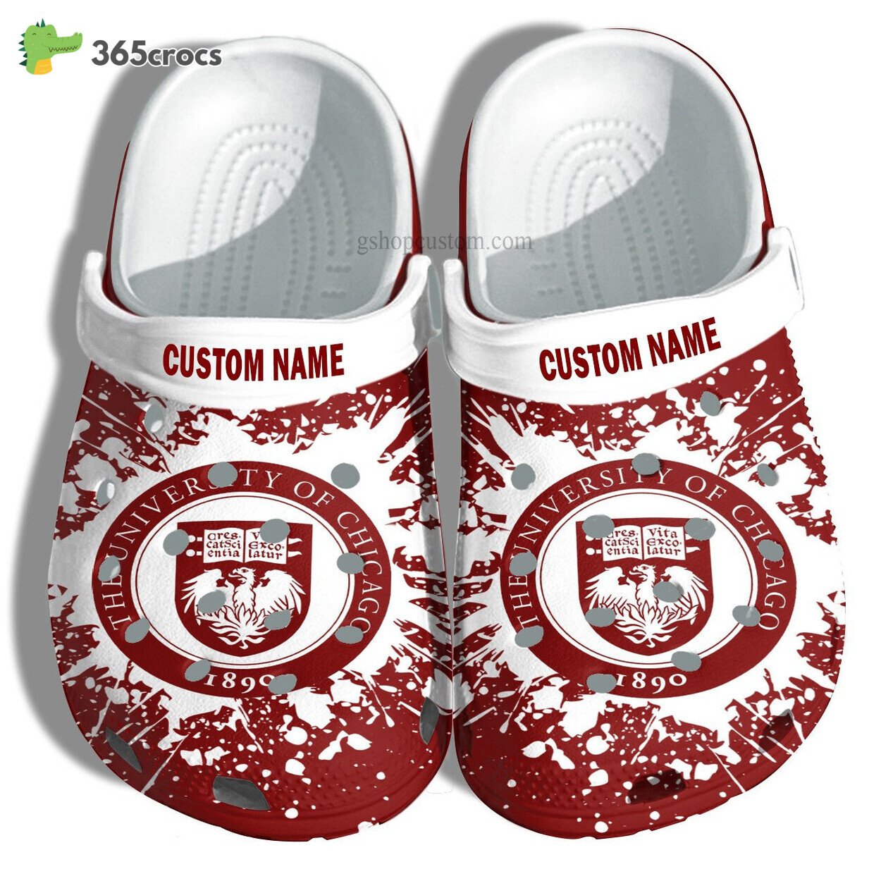 University Of Chicago Graduation Gifts Croc Shoes Customize Admission Gift Shoes