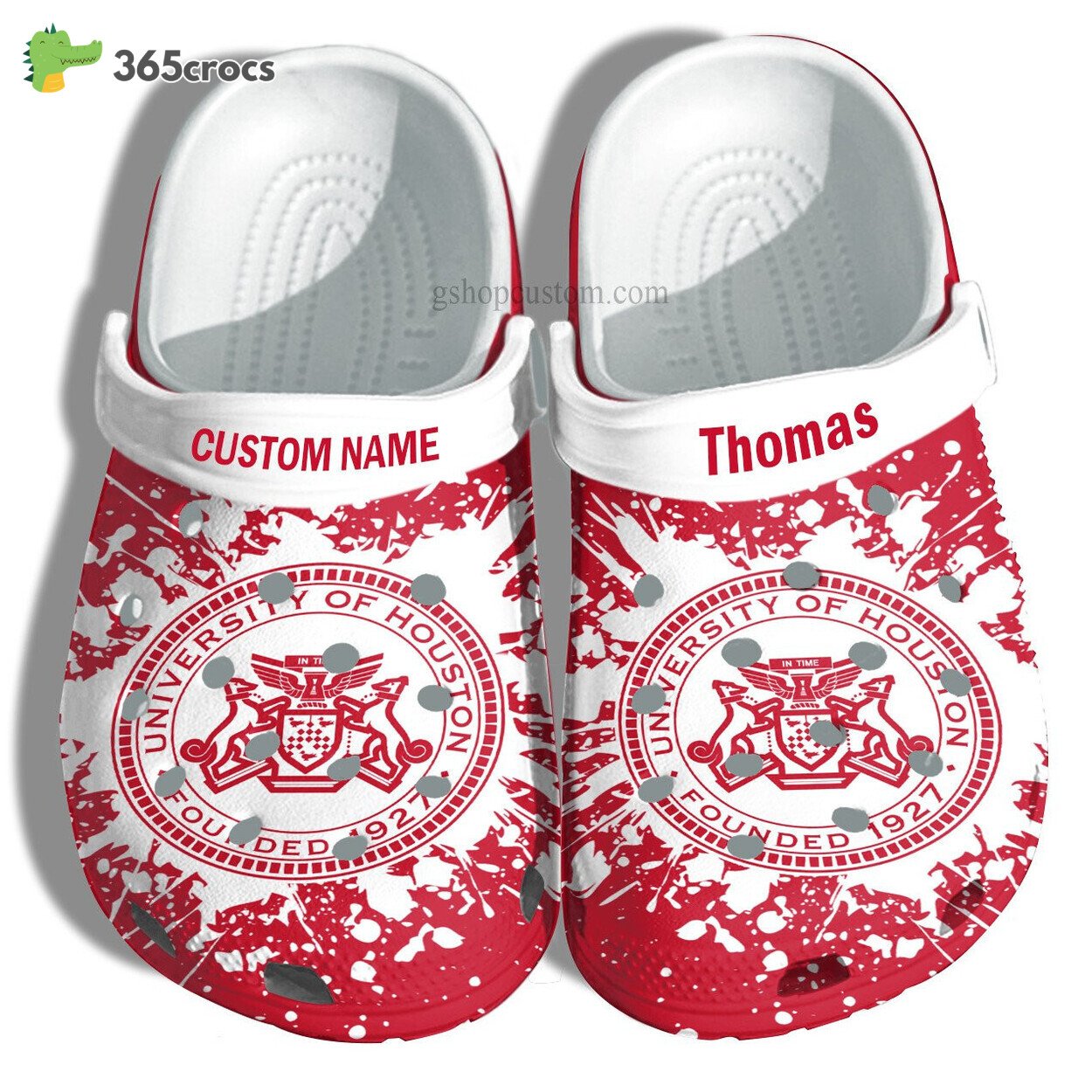 University Of Houston Graduation Gifts Croc Shoes Customize Admission Gift Shoes