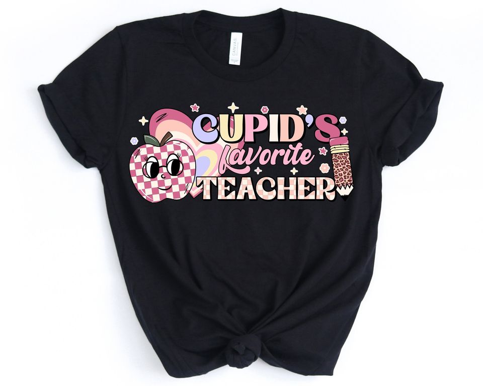 Valentine Day Shirt, Teacher Valentine Shirt, Retro Valentine Shirt